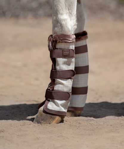 Kensington Protective Fly Boots with Fleece Trim - Sold in Pairs