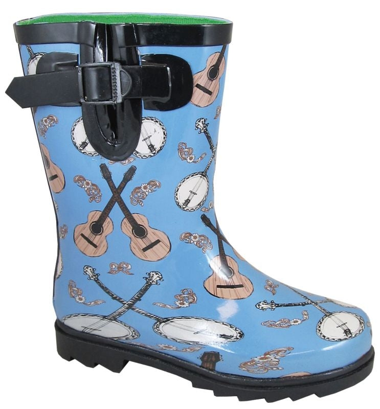 Smoky Mountain Kids Banjo Rubber Rain Boots