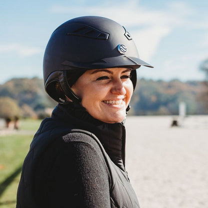 Back On Track EQ3 Lynx Smooth Top Helmet