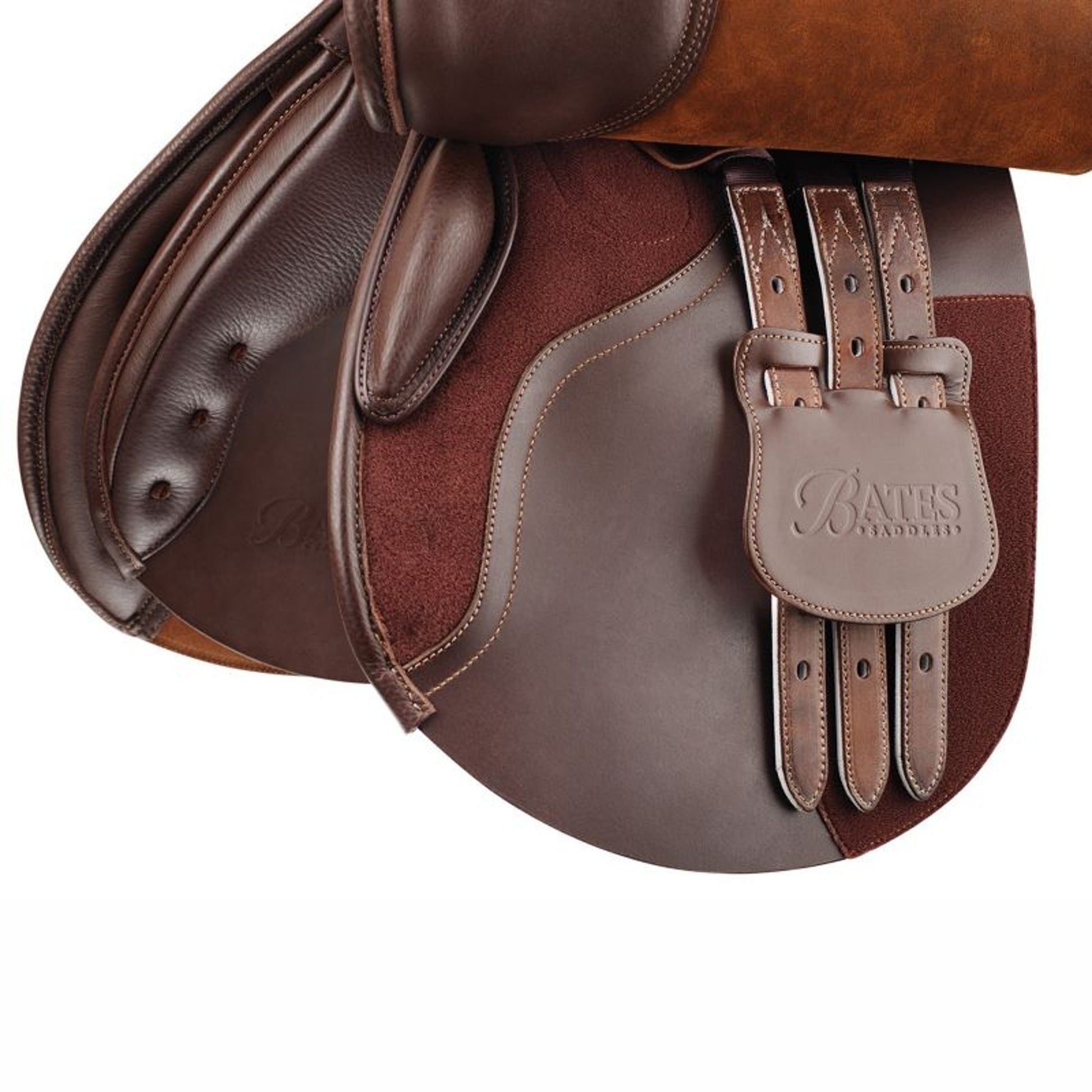 DEMO - Bates Caprilli Close Contact Classic Saddle with Cair & Forward Flap