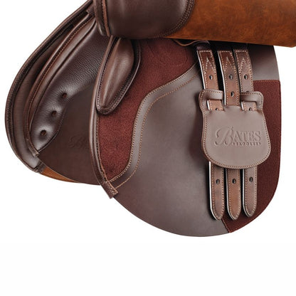 DEMO - Bates Caprilli Close Contact Classic Saddle with Cair & Forward Flap
