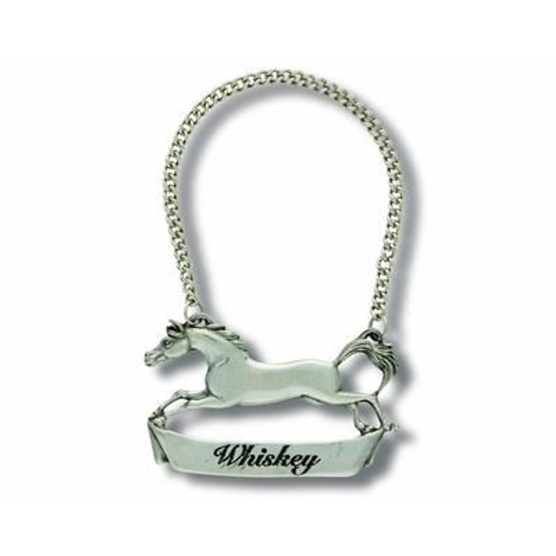 Vagabond House Whiskey Horse Stride Decanter Tag