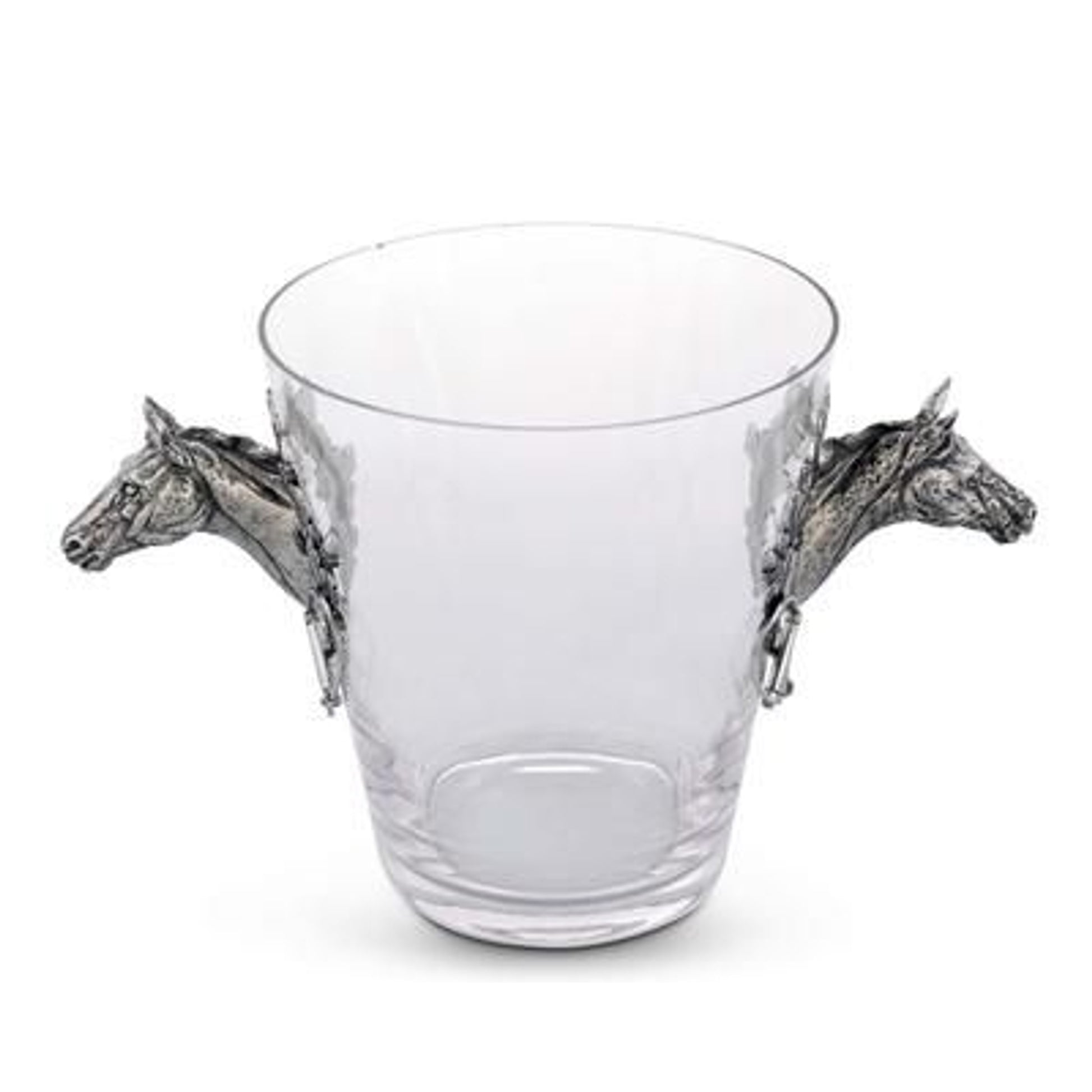 Vagabond House Horse Head Glass Ice Bucket