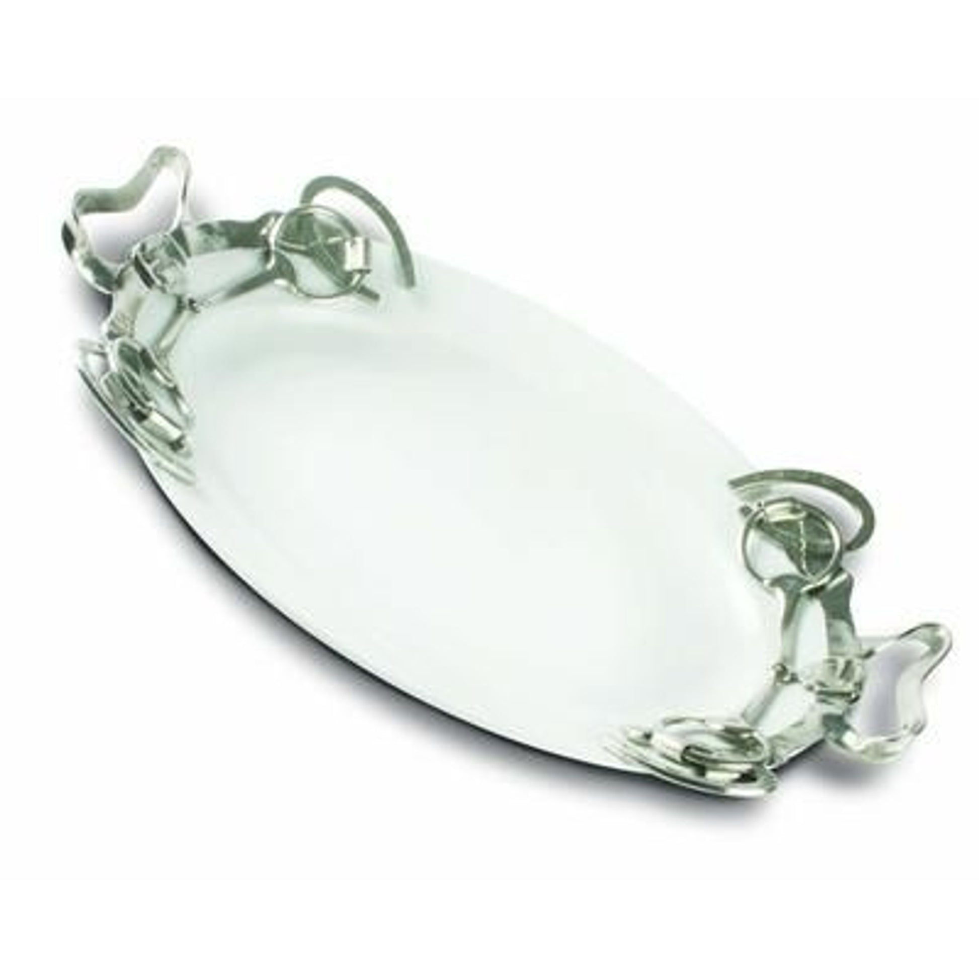 Vagabond House Equestian Stoneware Tray Large
