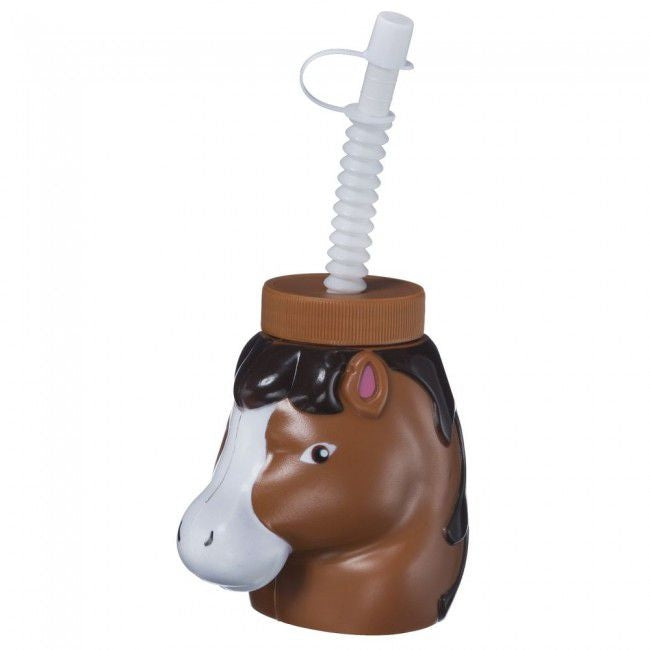 Tough1 Horse Cup With Straw