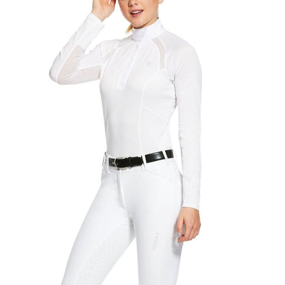 Ariat Ladies Sunstopper 2.0 1/4 Zip Show Shirt