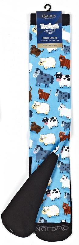 Ovation Ladies FootZees Boot Socks