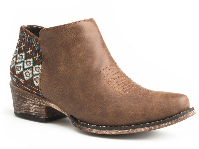 Roper Ladies Sedona Aztec Snip Toe Boots