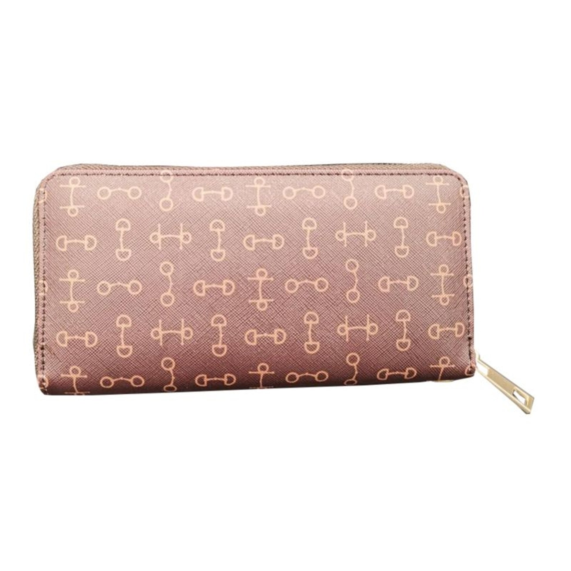 AWST Int'l "Lila" Snaffle Bit Clutch Wallet