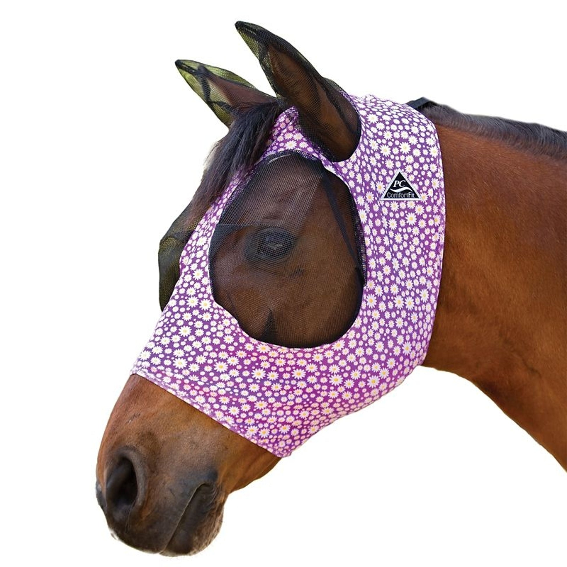 Prof Choice Comfort Fit Lycra Fly Mask - Prints