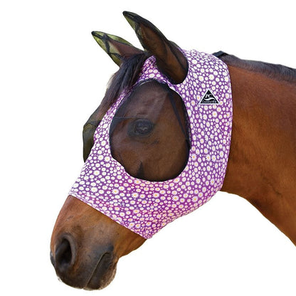 Prof Choice Comfort Fit Lycra Fly Mask - Prints