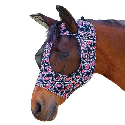 Prof Choice Comfort Fit Lycra Fly Mask - Prints