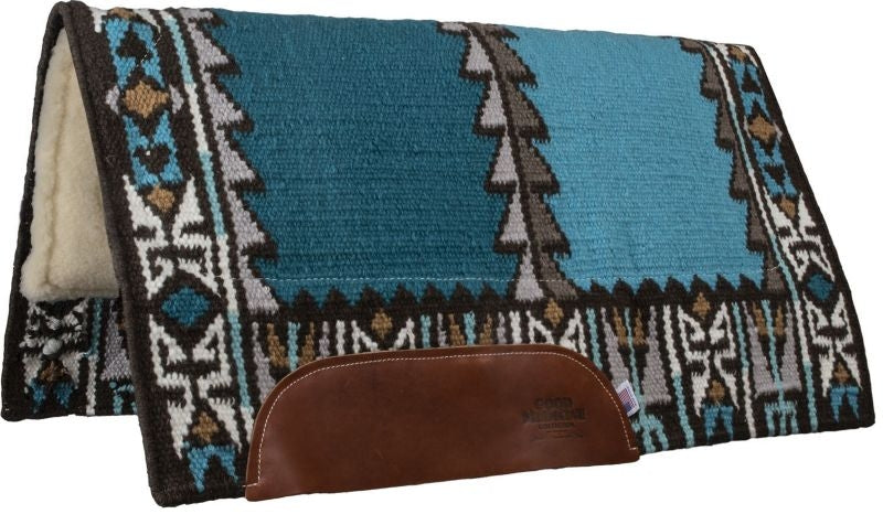 Mustang Good Medicine No Fear Fleece Pad Turquoise