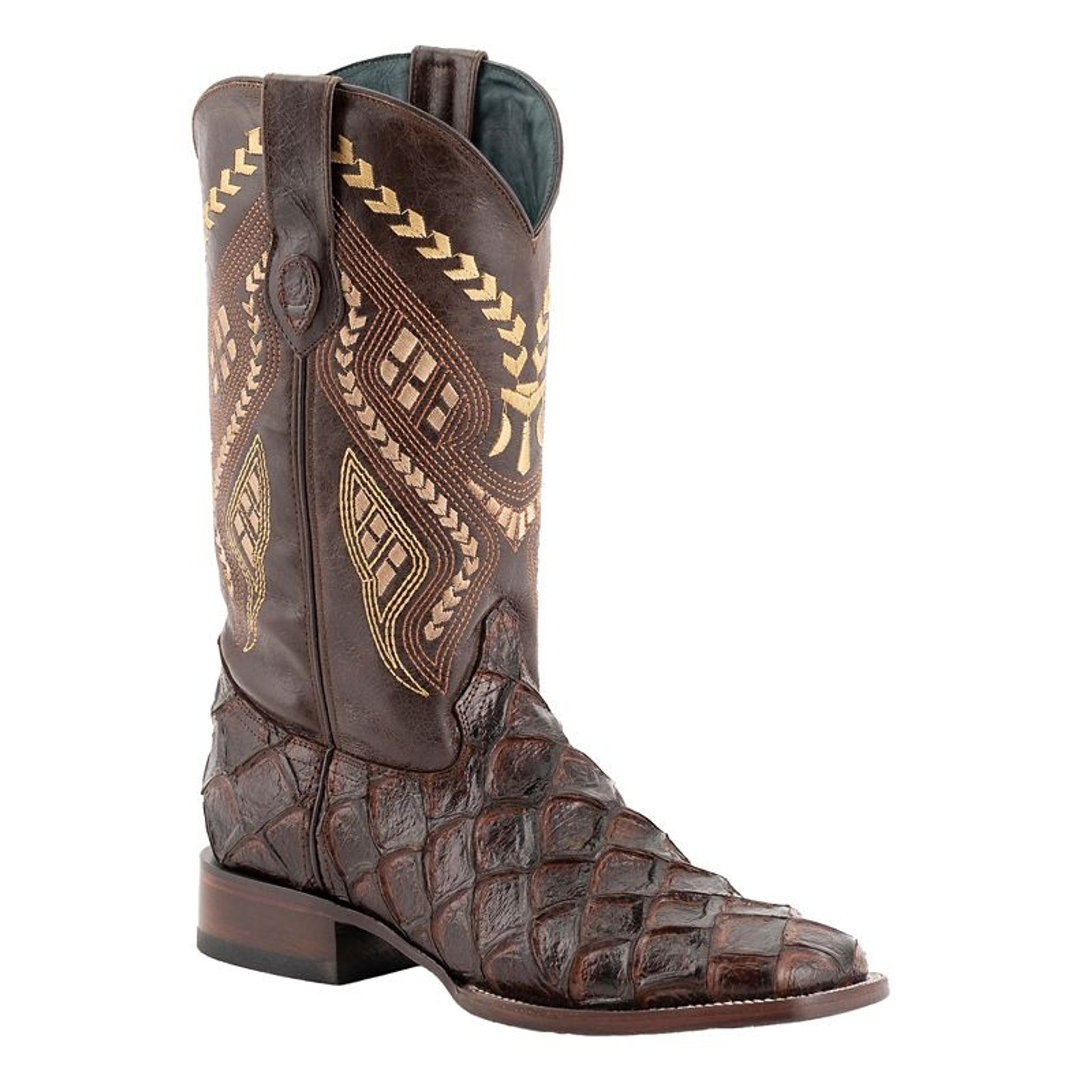 Ferrini Mens Bronco Square Toe Boots