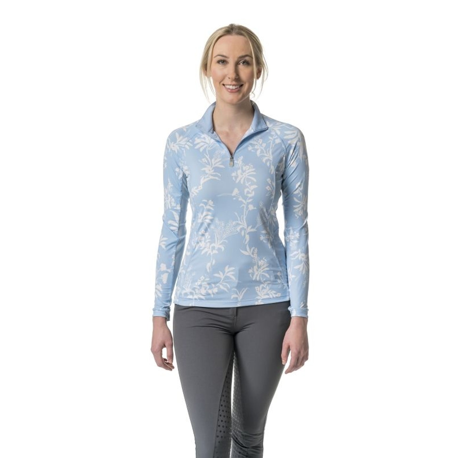 Kastel Denmark Floral Sunshirt M Blue/White