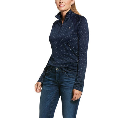 Ariat Ladies Sunstopper 2.0 1/4 Zip Baselayer Shirt