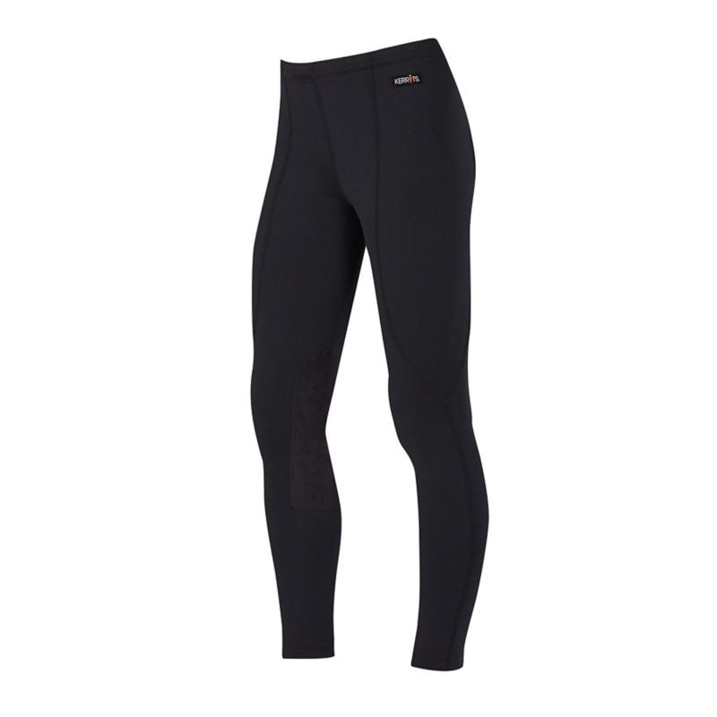 Kerrits Kids Knee Patch Tights L Black/Equine