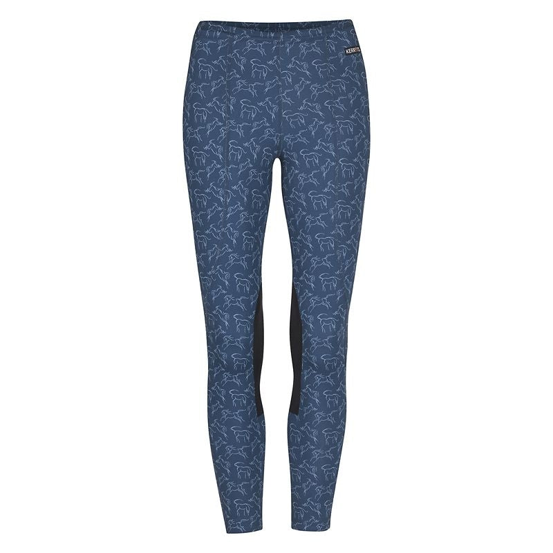 Kerrits Kids Performance Tight M Blue Whinnies