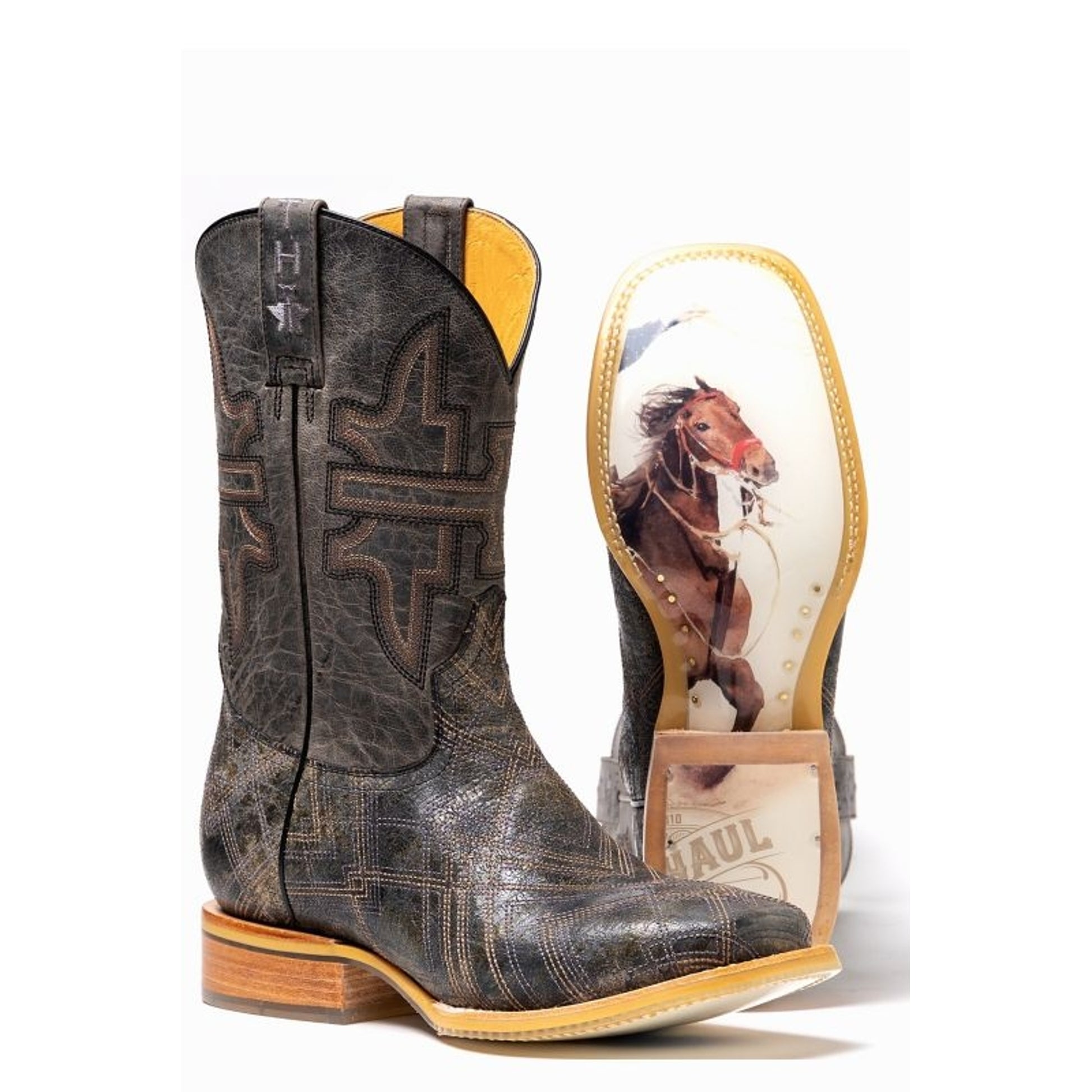 Tin Haul Mens Latidudes Boots 10 D