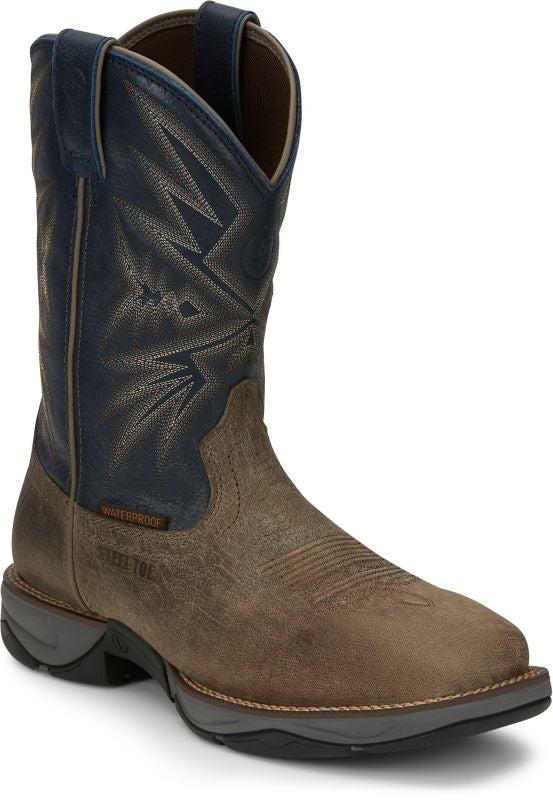 Tony Lama Mens Steel Toe WP Boots