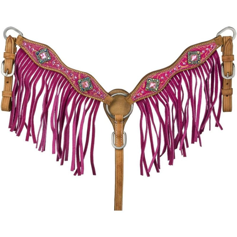 Silver Royal Azalea Breast Collar