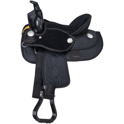 Eclipse by Tough1 Synthetic Barrel Saddle