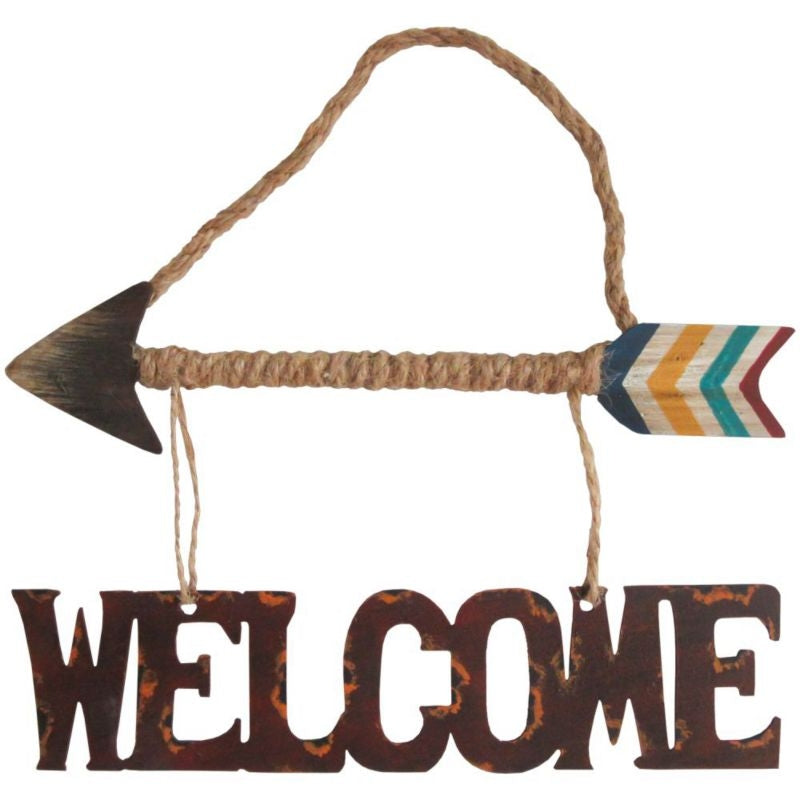 Gift Corral Arrow Welcome Sign