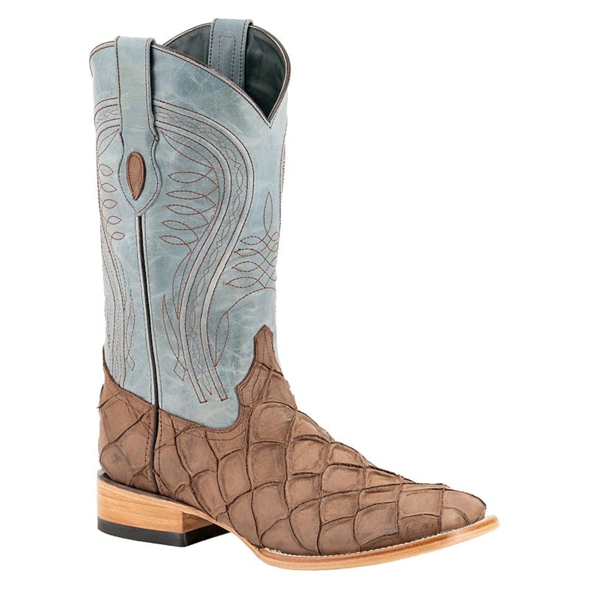Ferrini Mens Bronco Square Toe Boots