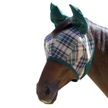 Kensington Web Trim Fly Mask with Ears & Forelock
