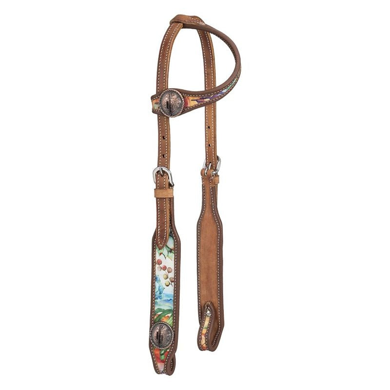 Tough1 Cactus Print Ear Headstall