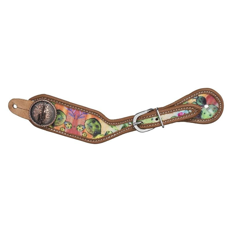 Tough1 Cactus Print Spur Straps
