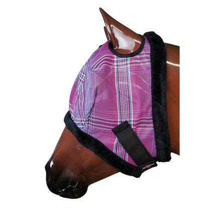 Kensington Fly Mask with Fleece Trim - Open Ear
