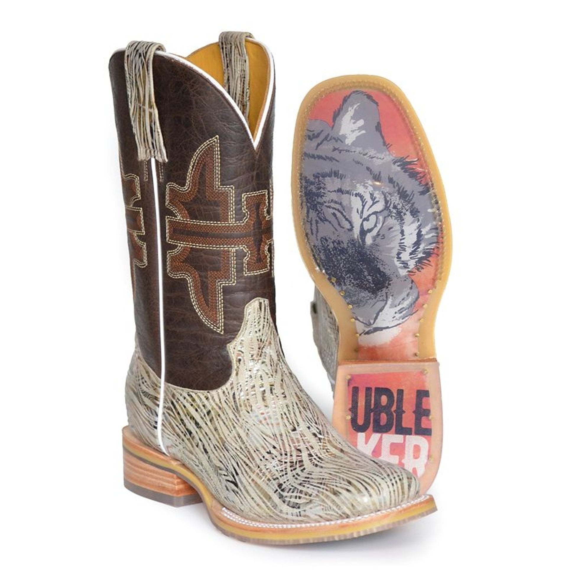 Tin Haul Ladies Trouble Maker Sq Toe Boots