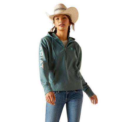 Ariat Ladies 1/2 Zip Tek Hoodie