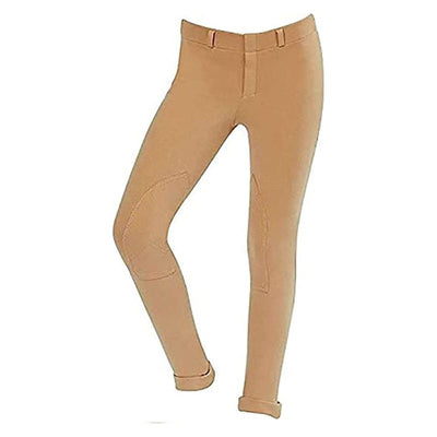 Saxon Kids Schooling Jodhpurs 12 Beige