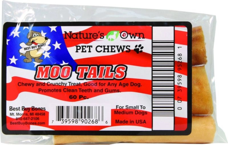 Nature's Own Moo Tails Dog Chew - Singles