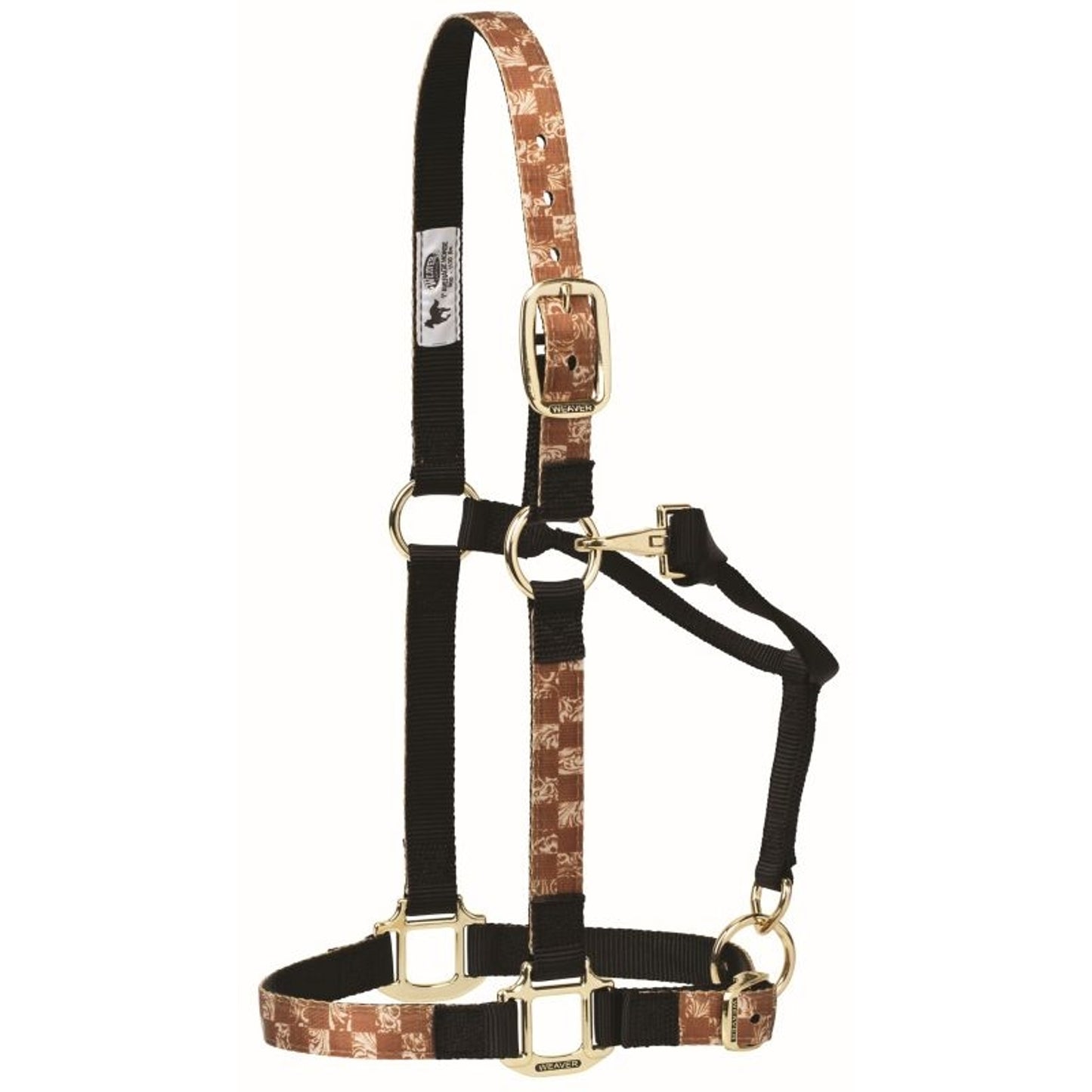 Weaver 1" Patterned Adjustable Halter