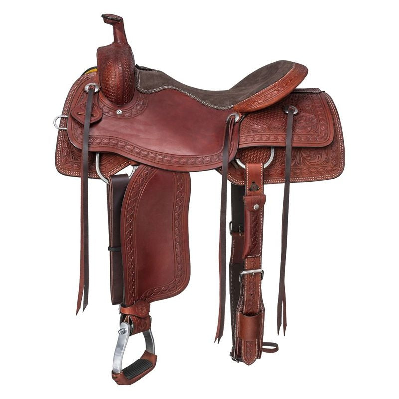 Silver Royal Split Rail Ranch Saddle