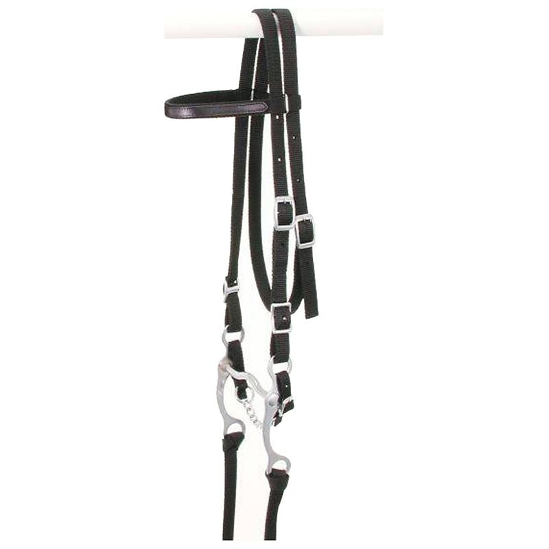 King Series Horse Nylon Browband Bridle