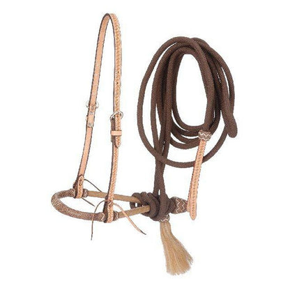 Tough1 Basketweave Bosal Hanger, Bosal & Cord Mecate