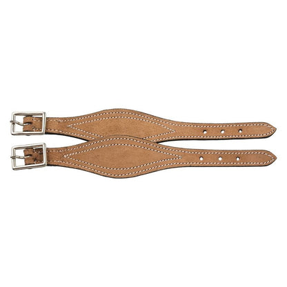 Tough1 Shaped Leather Hobble Straps