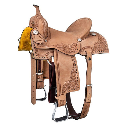 Royal King Youth Amarillo Barrel Saddle Package