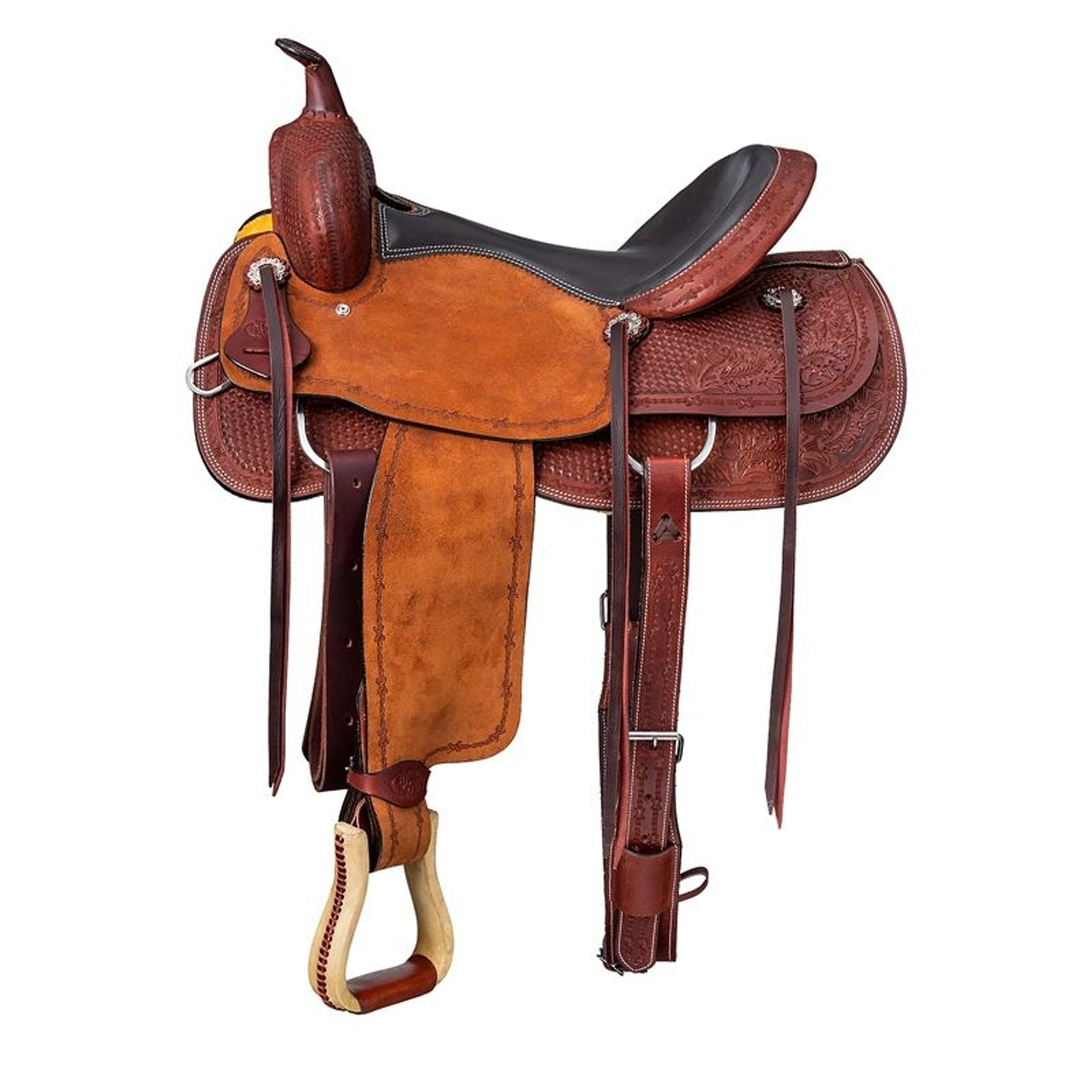 Silver Royal Red Rock All Around Saddle Pkg
