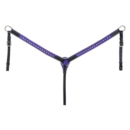 King Series Suede Buckstitch Breastcollar