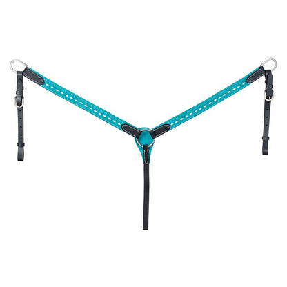 King Series Suede Buckstitch Breastcollar
