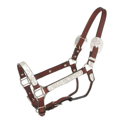 Silver Royal Full Silver Bright Cut Edge Halter