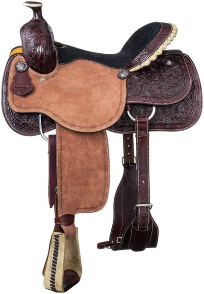 Silver Royal High Plains Roper Style Saddle