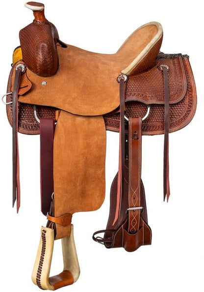 Silver Royal Youth Bodie Hard Seat Ranch Saddle