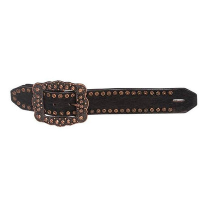 Tough1 Studded Hair-On Belt Style Spur Strap