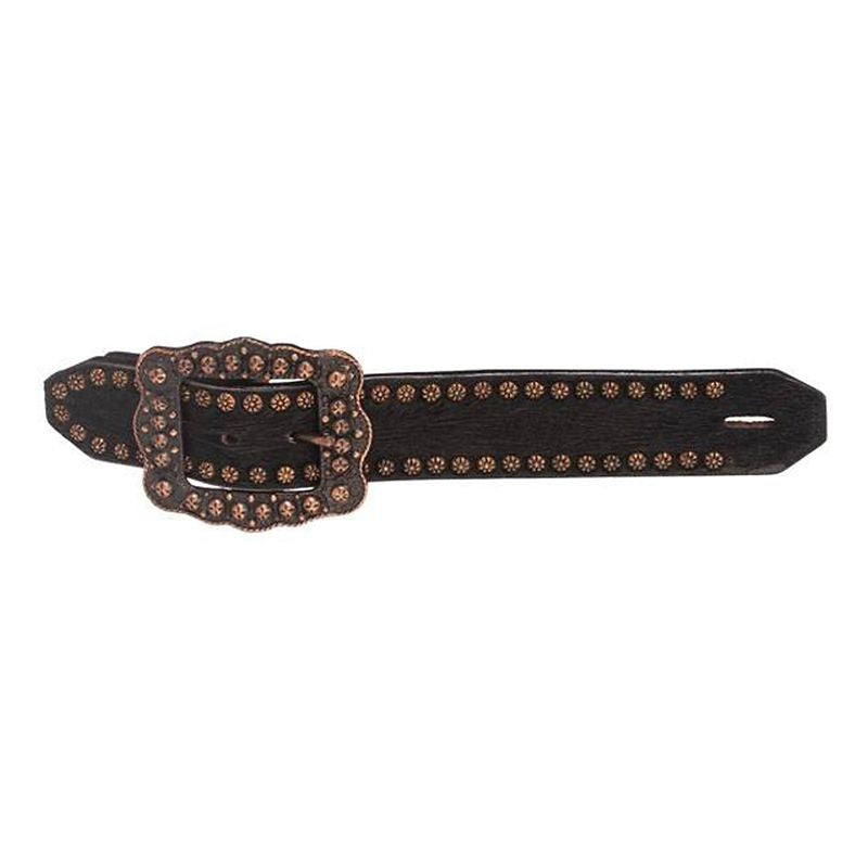 Tough1 Studded Hair-On Belt Style Spur Strap